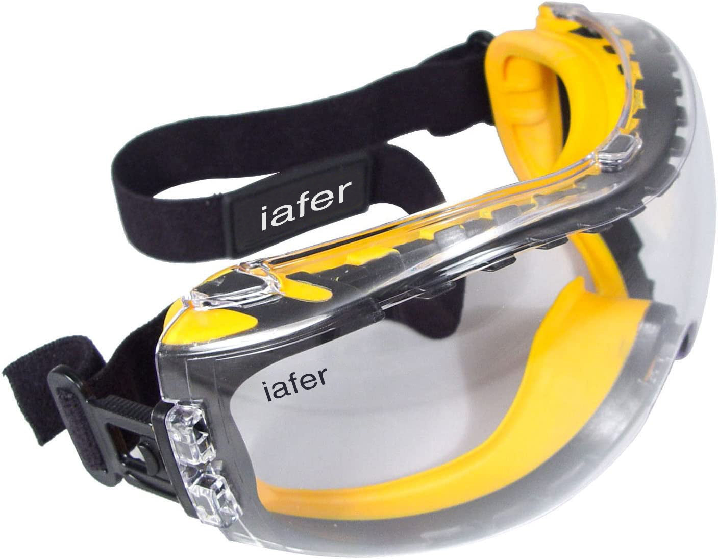 DPG82-11C Concealer Clear Anti-Fog Dual Mold Safety Goggle, Clear Lens, 1 Pair