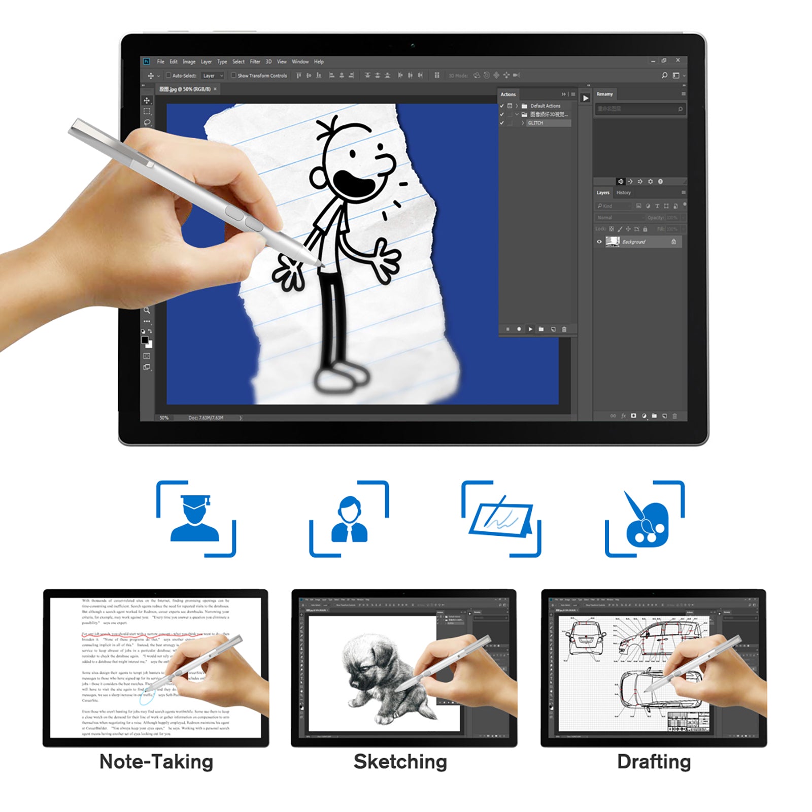 MPP Stylus Pen for Microsoft Surface Series (Check model before order)