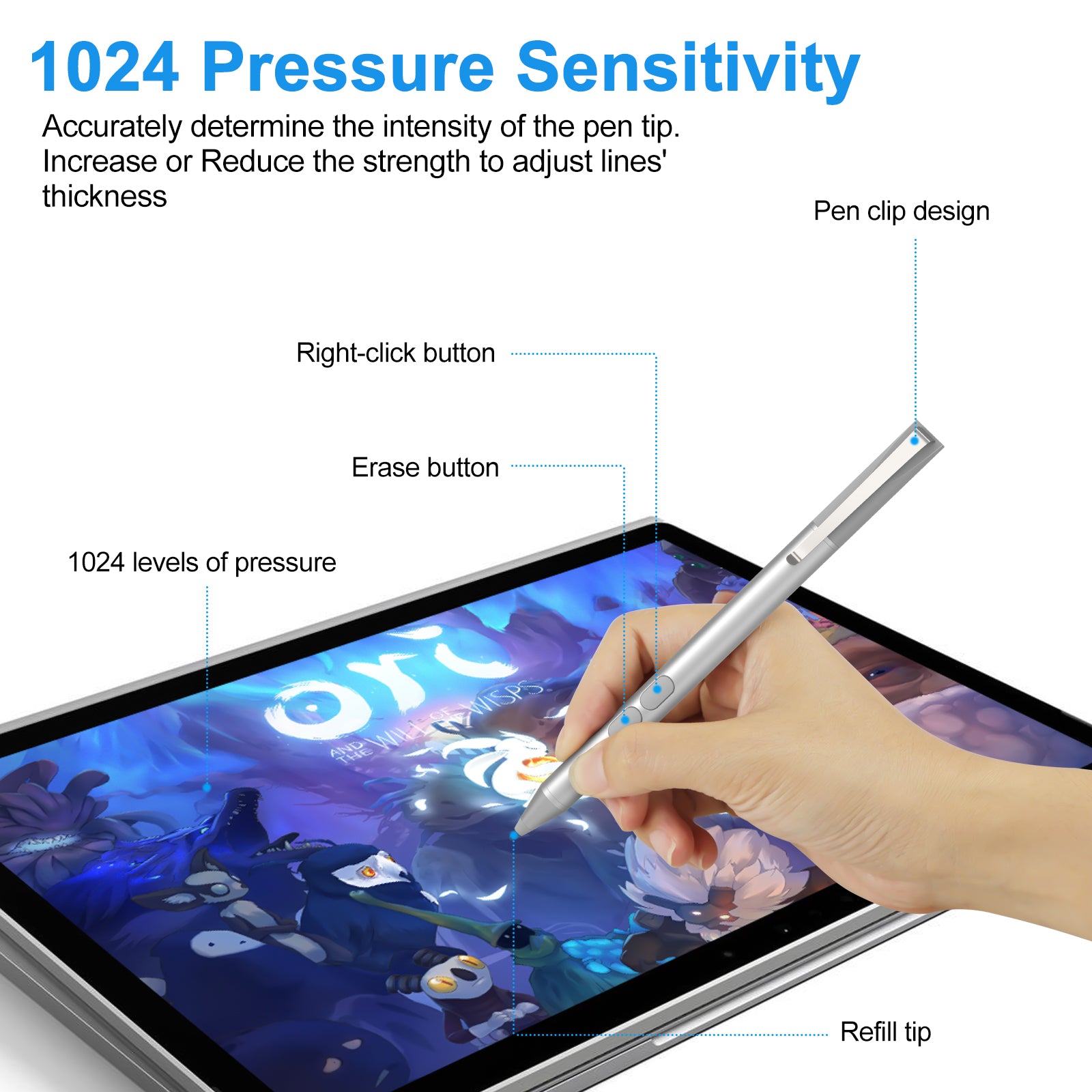 MPP Stylus Pen for Microsoft Surface Series (Check model before order)